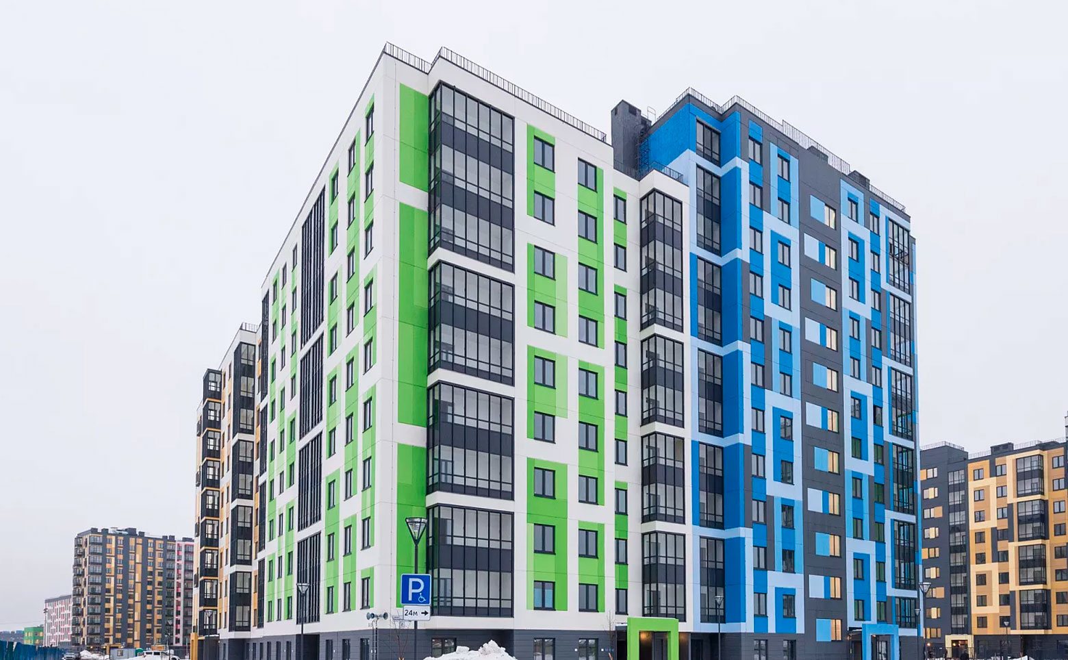 Фасады в скандинавском стиле